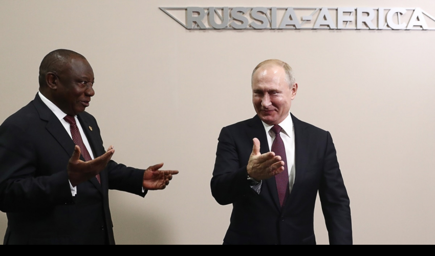 Путин и президент ЮАР обсудили борьбу с омикрон-штаммом коронавируса